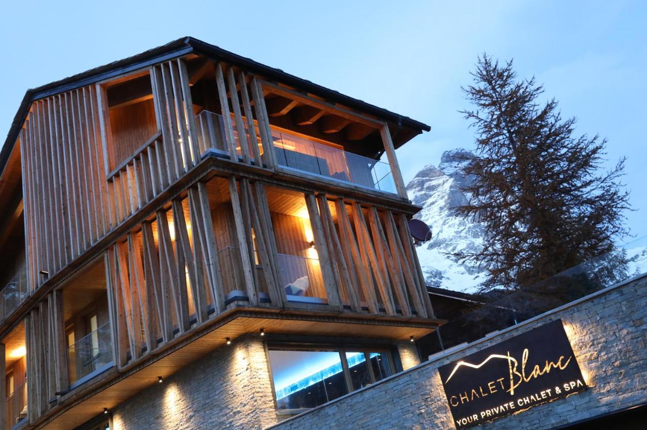 Bed and Breakfast Chalet Blanc Cervinia Breuil-Cervinia Exteriér fotografie